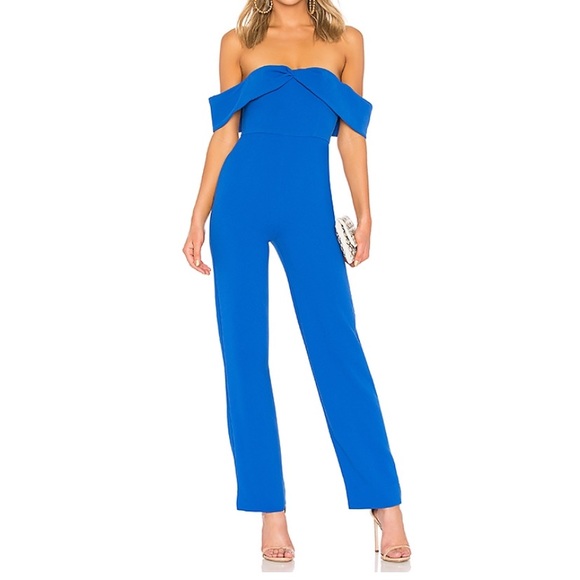 Lovers + Friends Pants - Lovers + Friends Danica Jumpsuit in Cerulean Blue Lovers + Friends Pants - Lovers + Friends Danica Jumpsuit in Cerulean Blue